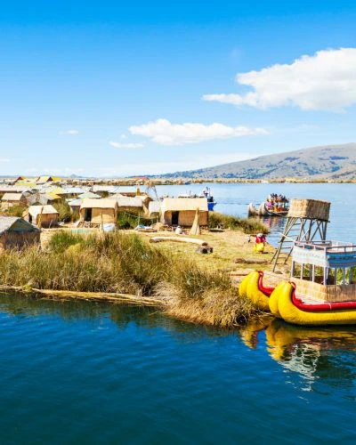 caminando peru Titicaca